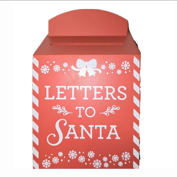 🆕"Letters to Santa" Countertop Mailbox - NEW - Picture 2 of 7
